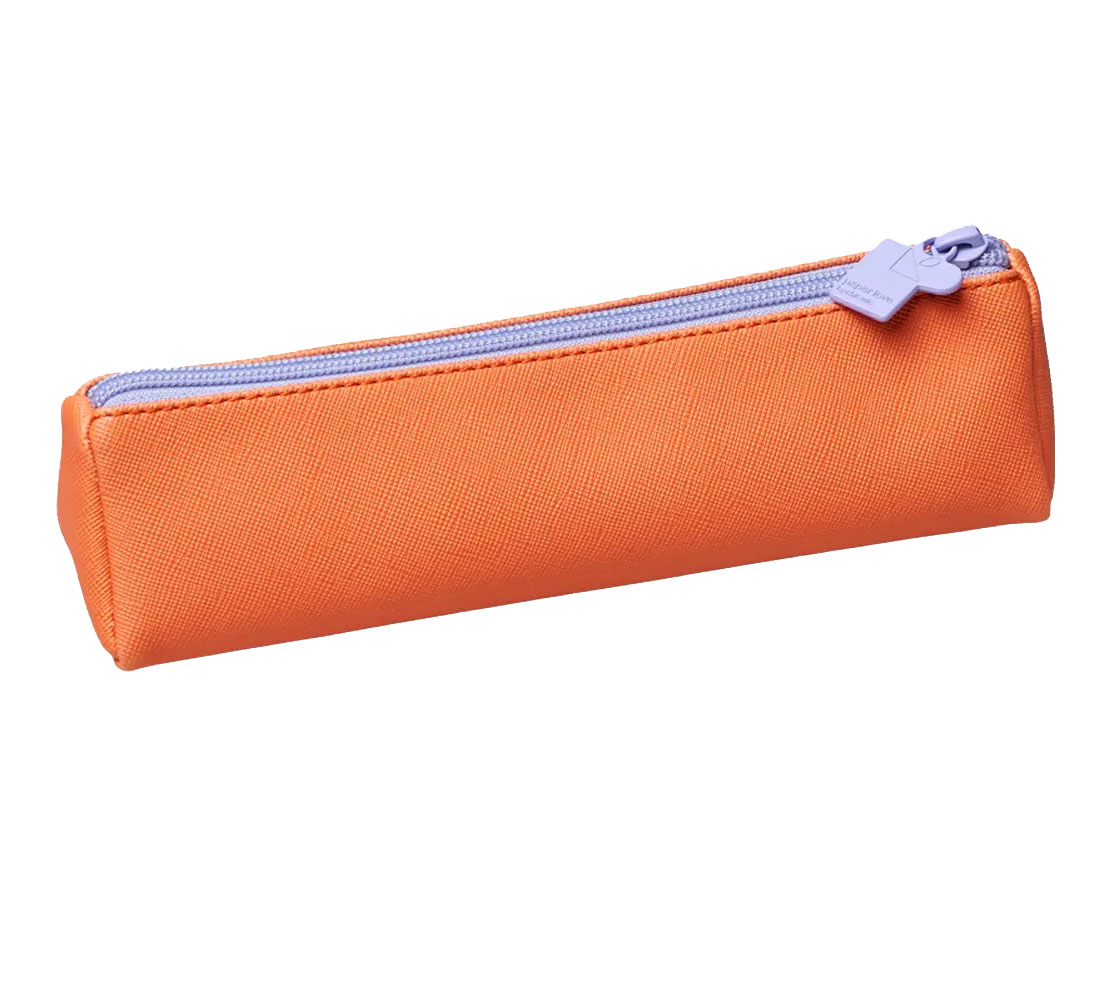 Federmäppchen - tangerine, Kunstleder, 20 × 5,5 × 5,5 cm