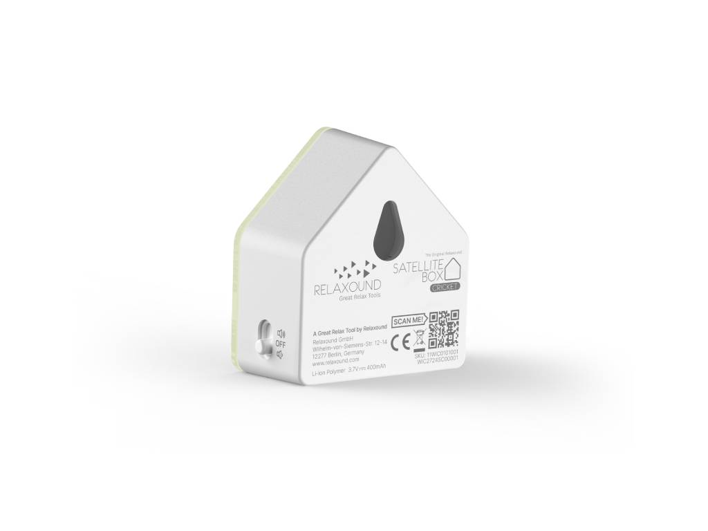 Satellitebox Cricket Classic von Zwitscherbox, Klang: Grille, Grashüpfer