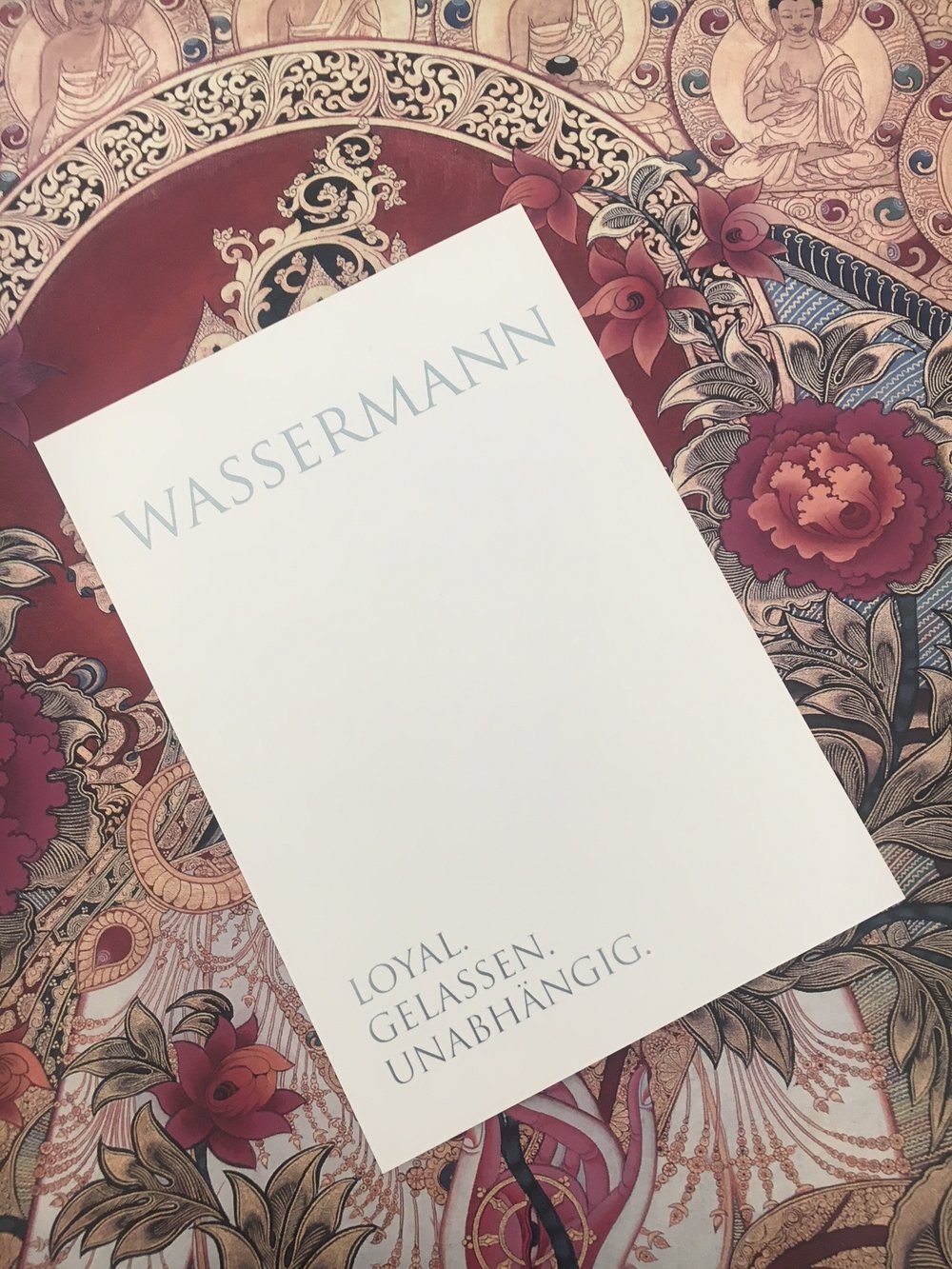 Wunderwort Sternen Postkarte "Wassermann"... letzte Chance, wird nicht nachgedruckt!
