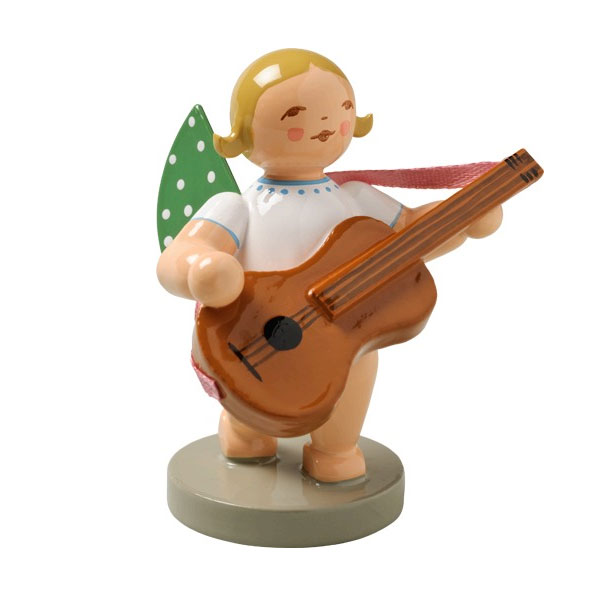 Wendt & Kühn Engel mit Gitarre, blonde Haare