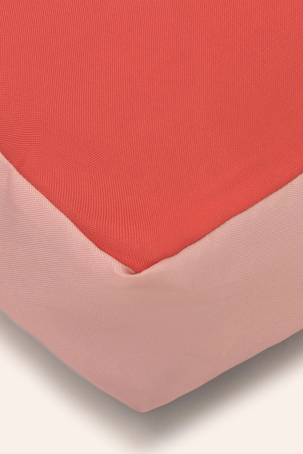 Rosa Buby Haustier-Bodenkissen klein, Hundekissen Orange-Gelb-Rosa,  ca. 60x40x12 cm