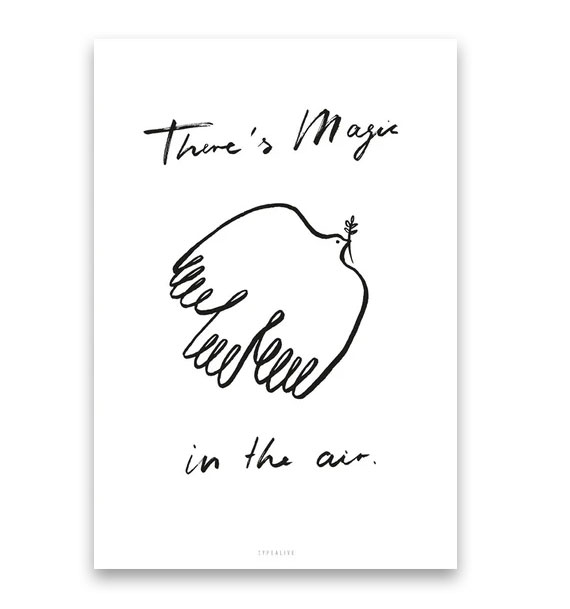 Typealive Postkarte "Magic In The Air"   