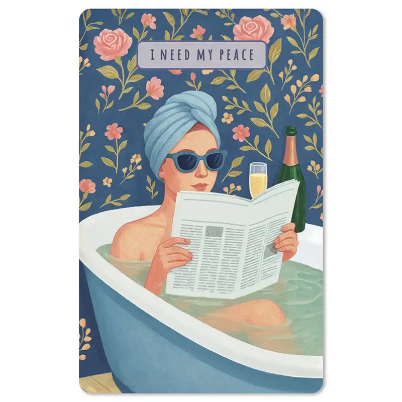 Lunacard Postkarte I need my peace