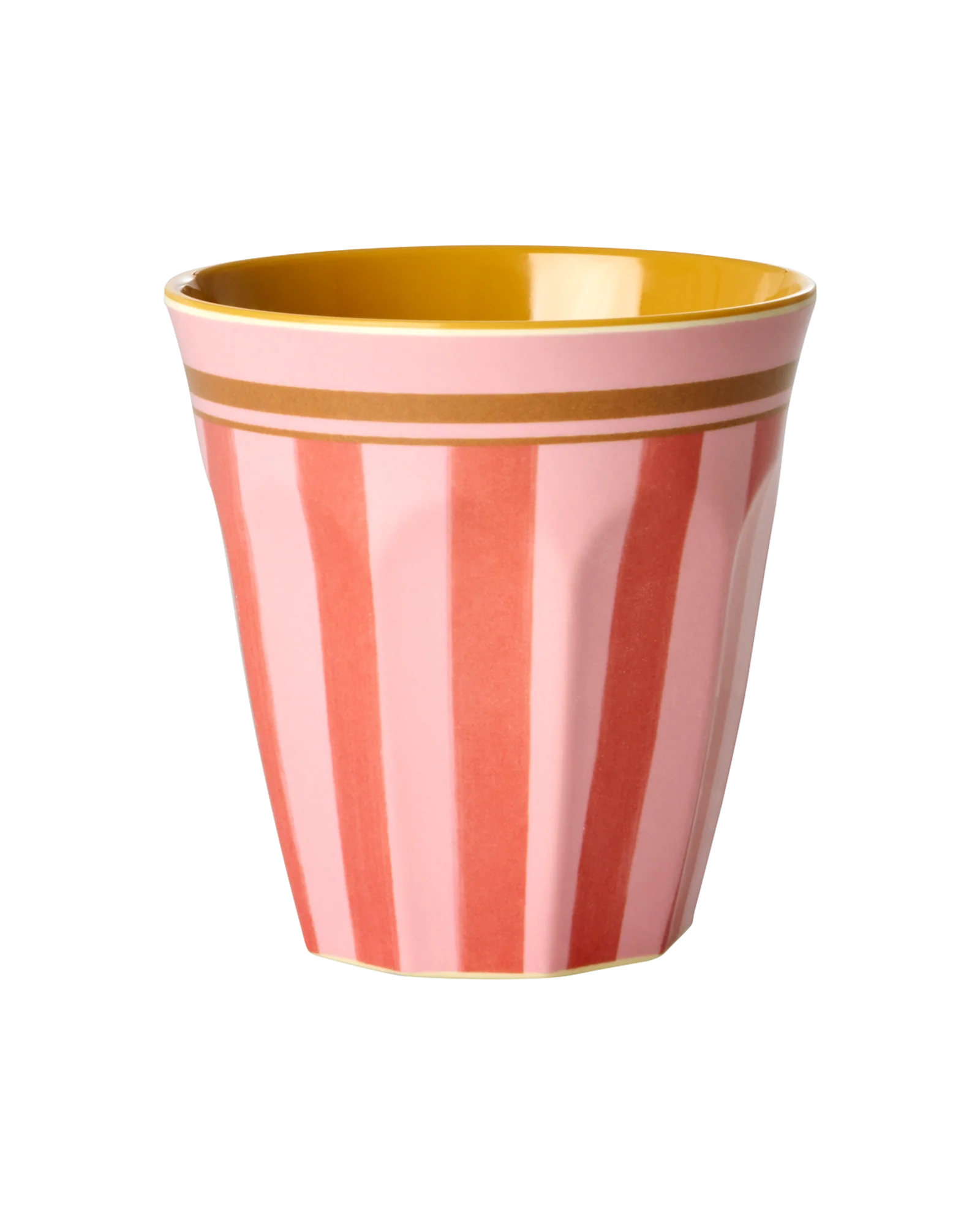 Rice Melamin Becher - Organic Stripes, 250 ml