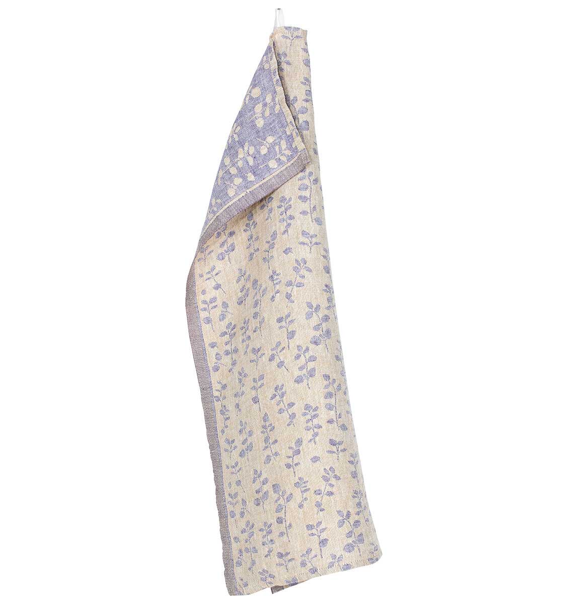 Lapuan Kankurit Geschirrtuch "MEIRAMI" gold-lavender, 100% Leinen  