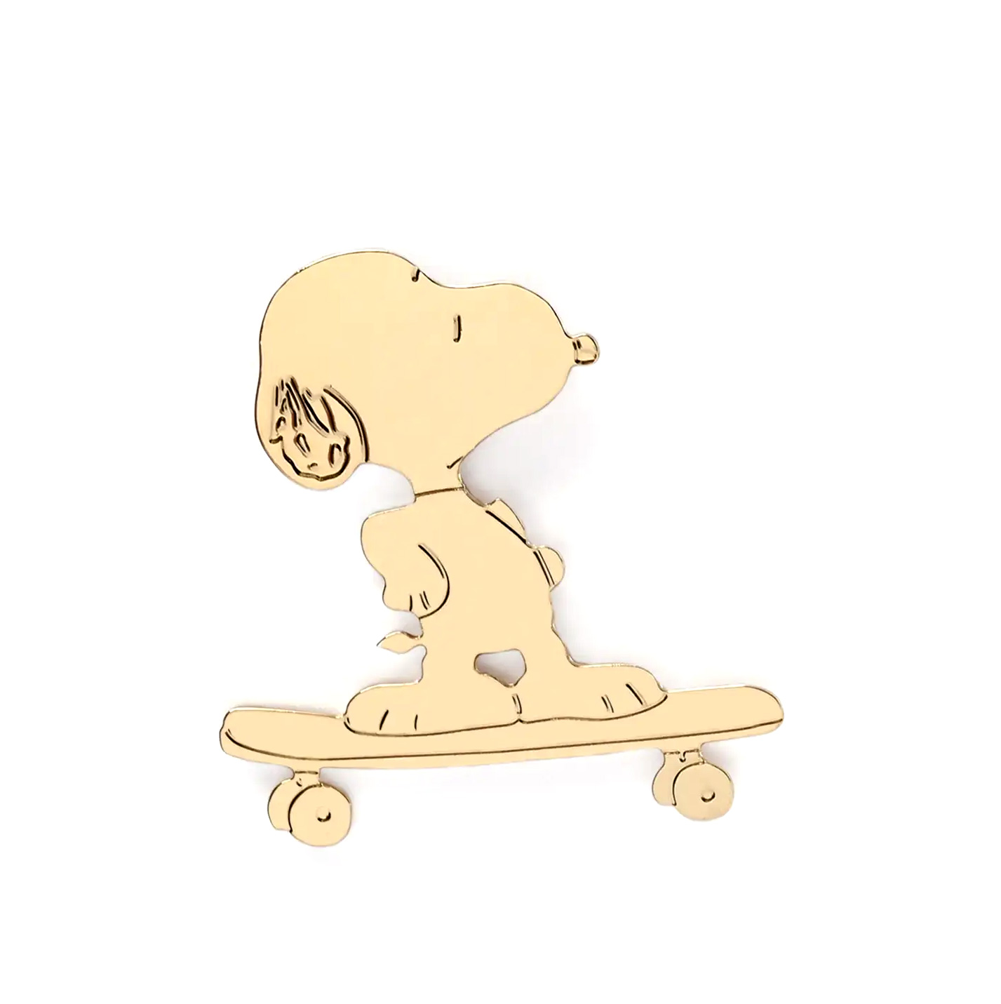 The Peanuts PIN "SNOOPY  auf Skateboard " von The Peanuts, limitierte Auflage   