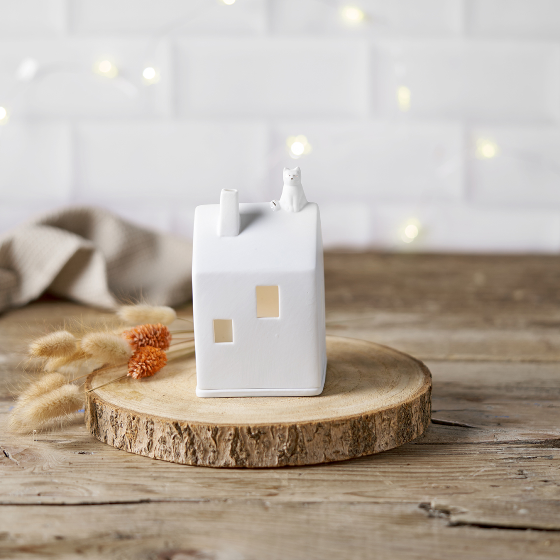 Räder Lichthaus "Katze"   Porzellangeschichten