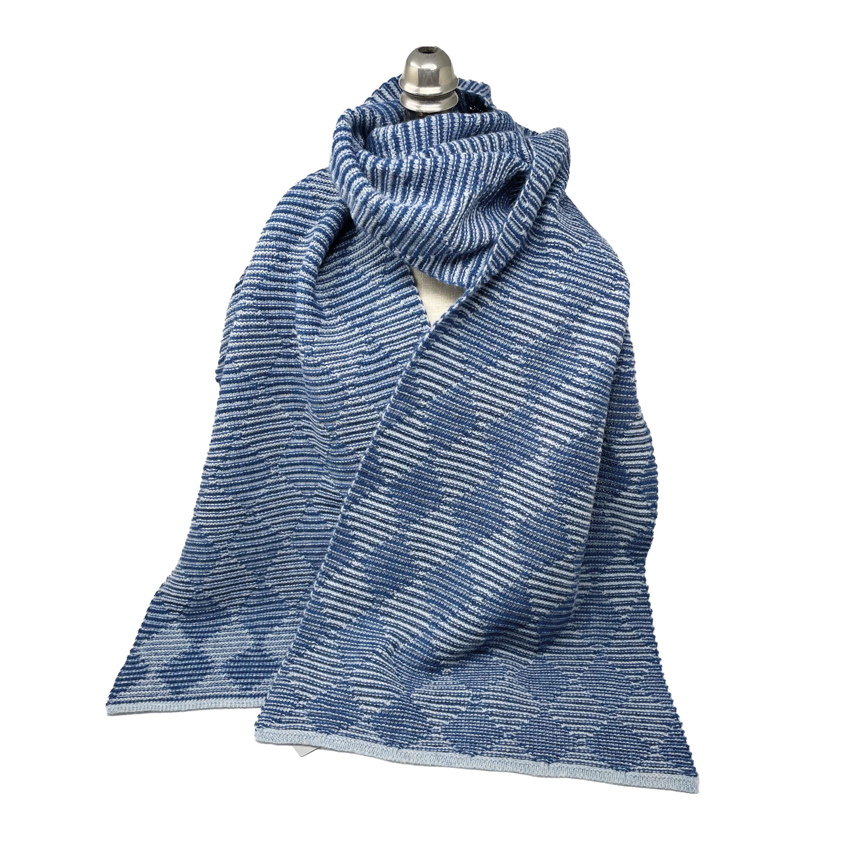McKernan Schal "QUARREL" SAILOR,   ca. 34 x 195 cm , 100 % Wolle    