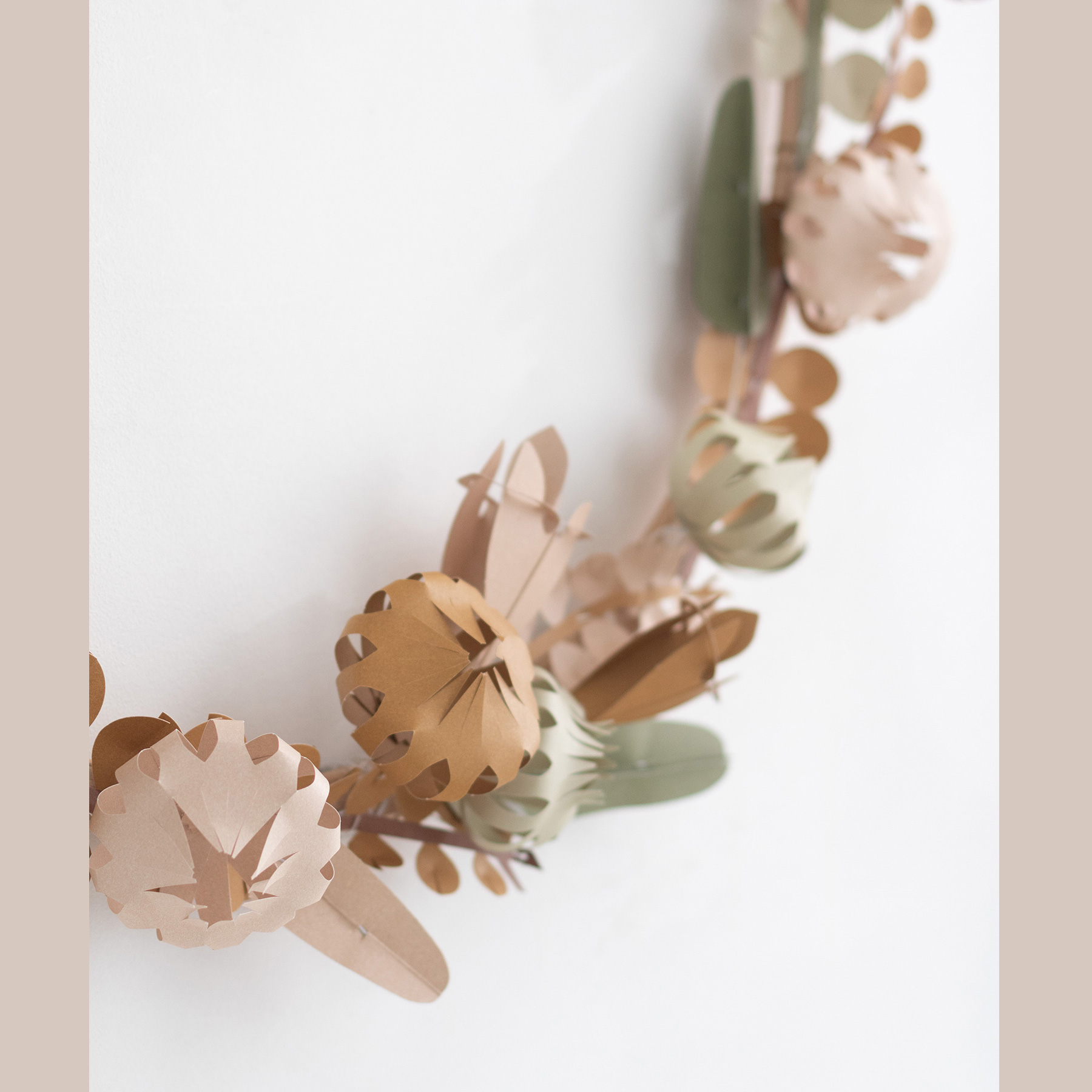 Jurianne Matter FIELD flowers – large , Bastelset , Papierblumen