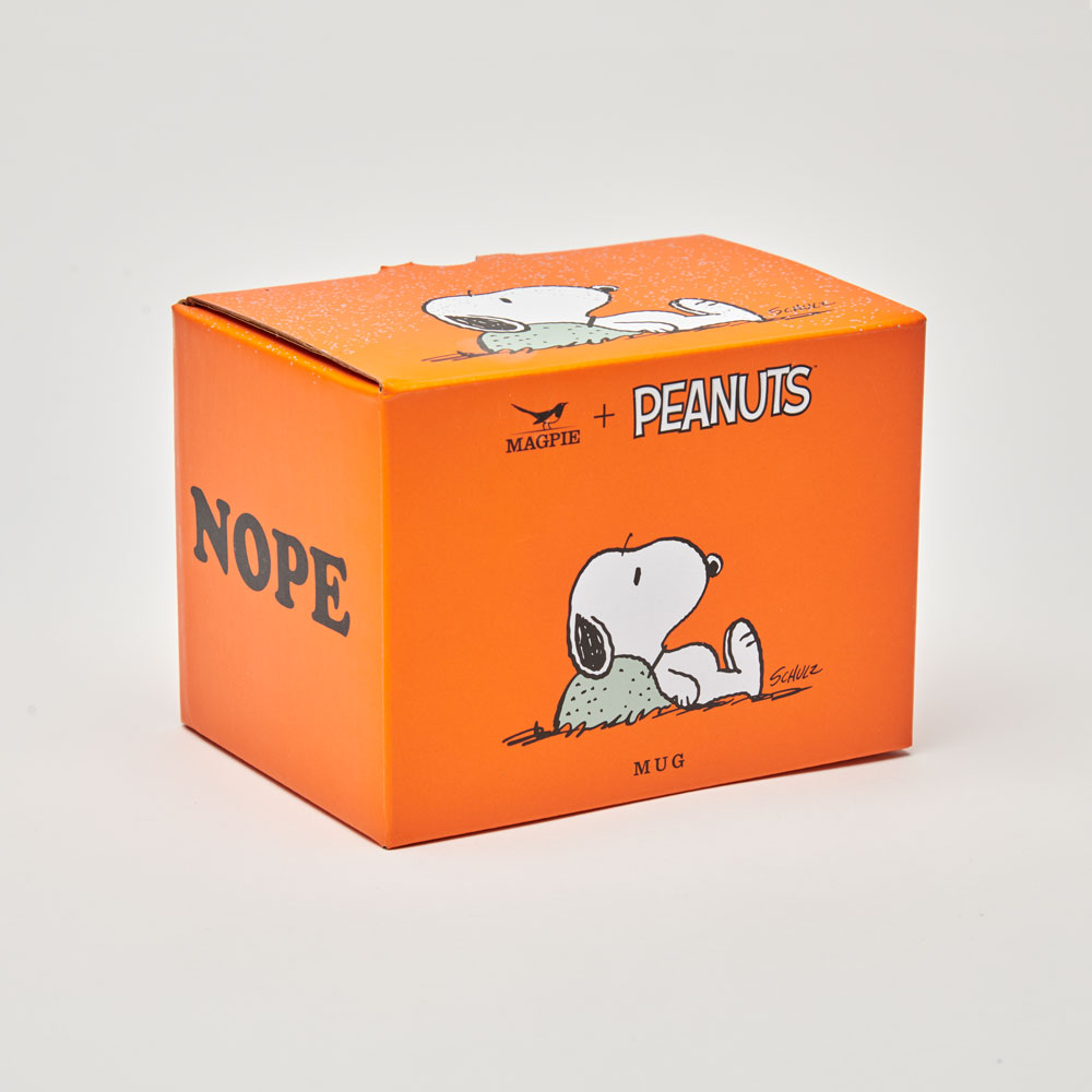 The Peanuts Becher NOPE, Snoopy Tasse, ca. 330 ml 