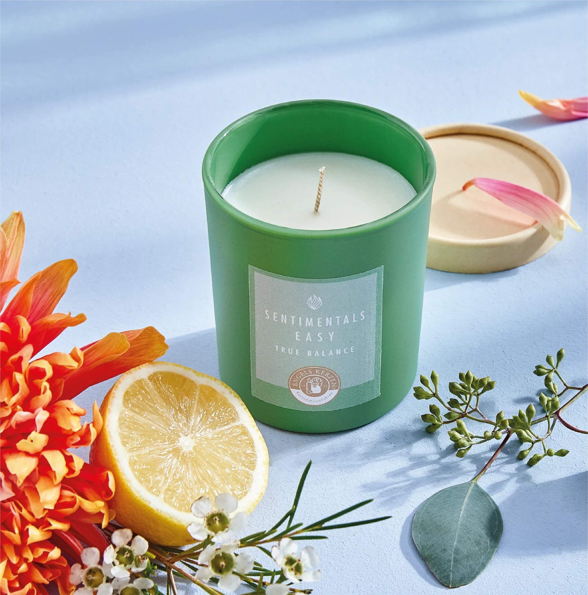 Duftkerze Sentimentals Easy TRUE BALANCE von Engels Kerzen  