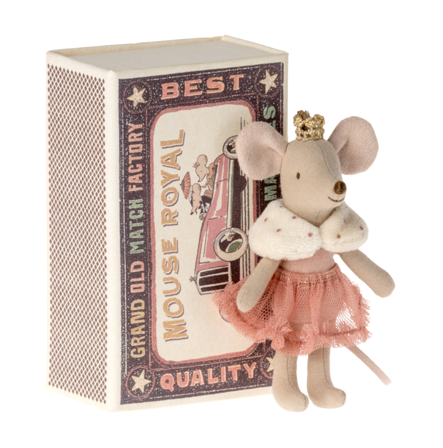 Maileg Prinzessin, kleine Schwester, ca. 11 cm in Box