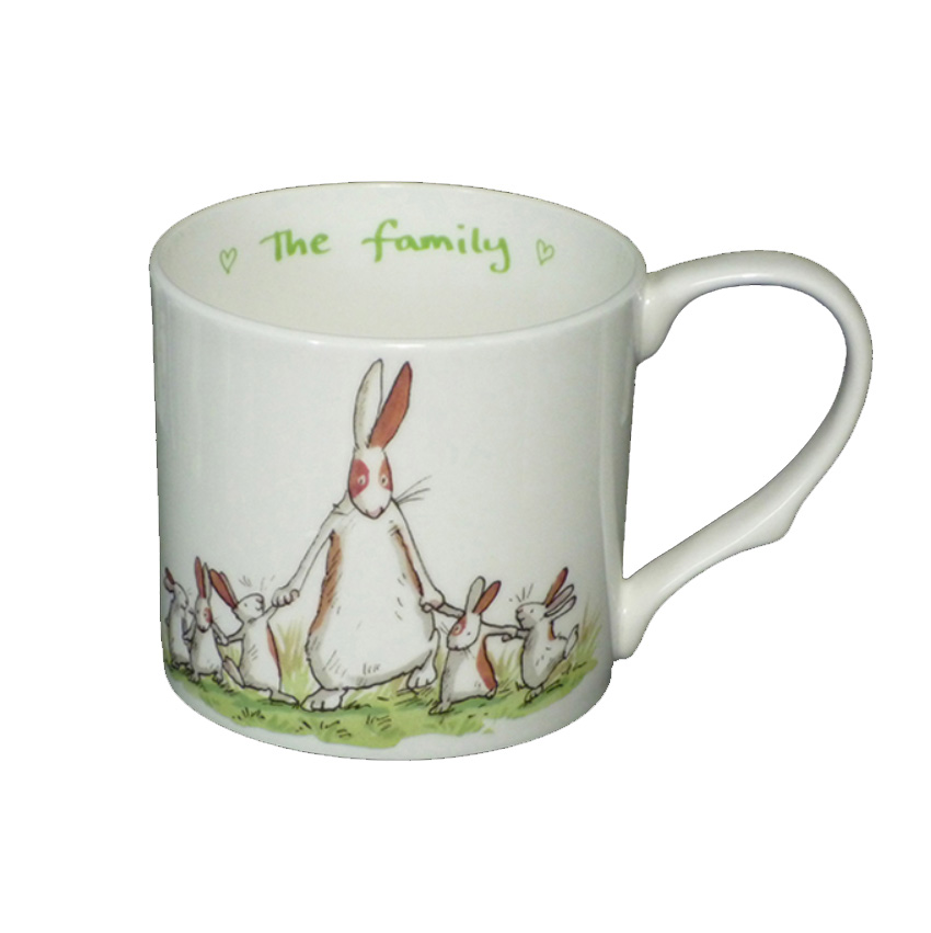 Two Bad Mice Becher groß "The Family ", 400 ml by Anita Jeram 