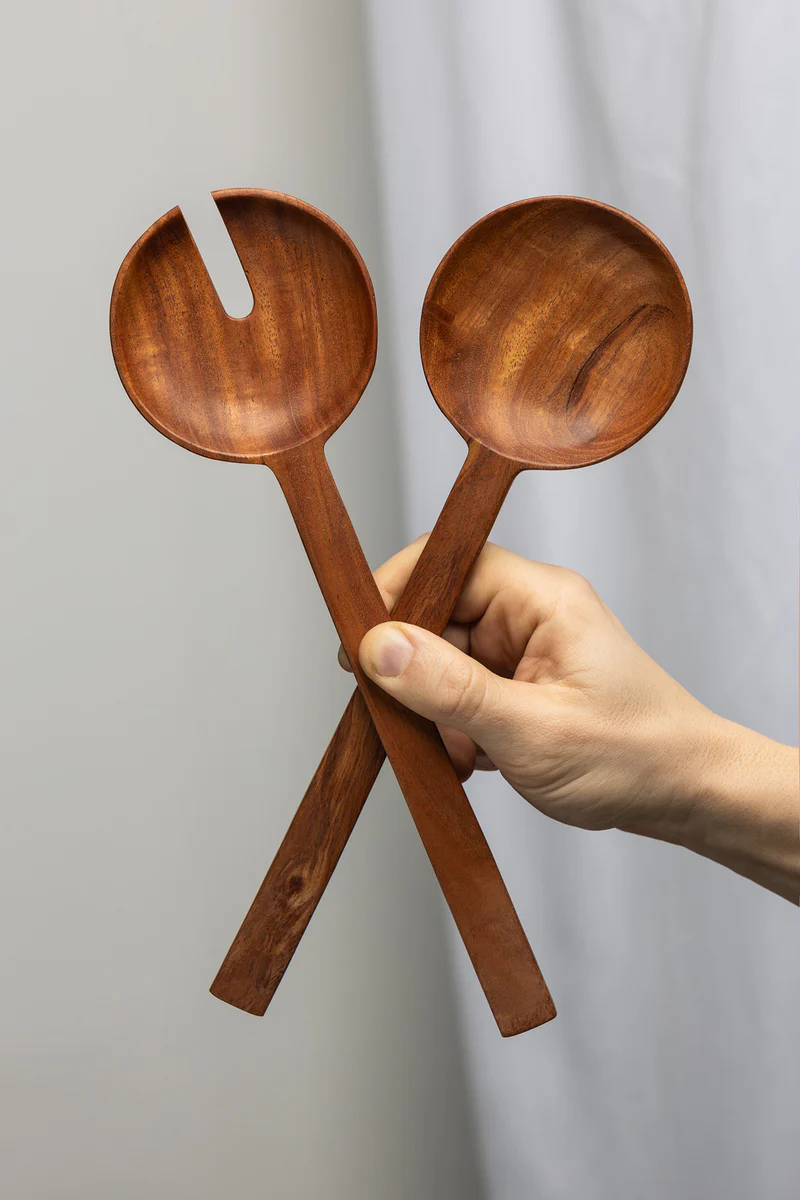 Salatbesteck Holz NATURAL NEEM