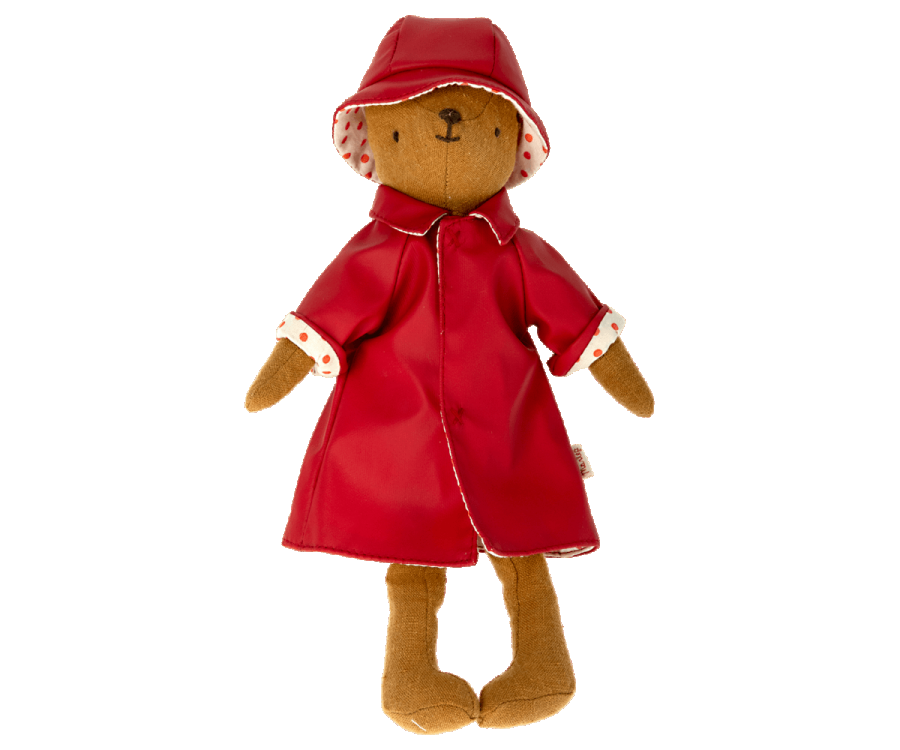 Maileg Regenmantel mit Hut für Teddy Mama, Rain coat w. hat - Teddy mum