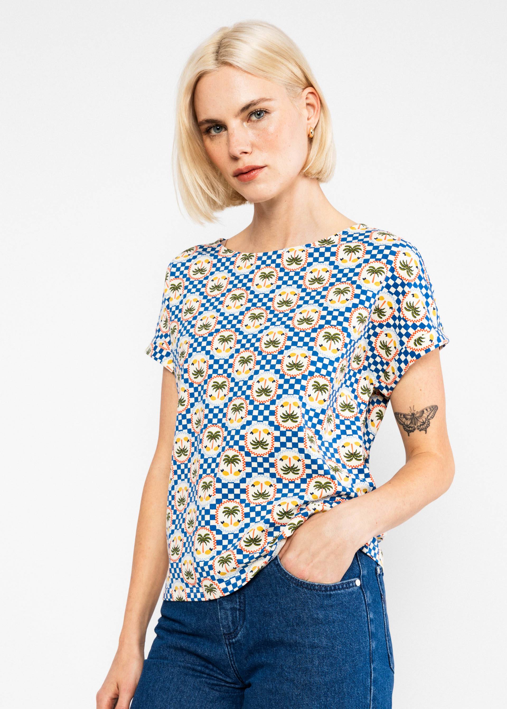 Blutsgeschwister Jerseyshirt Glow and Grow - citrons of cannes, kleine Zitronen