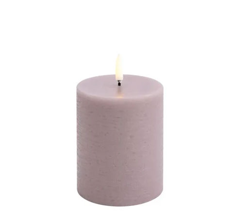 Piffany Copenhagen – UYUNI LIGHTING LED Kerze -Light lavender, Rustic D. ca. 7,8 x 10,1 cm   