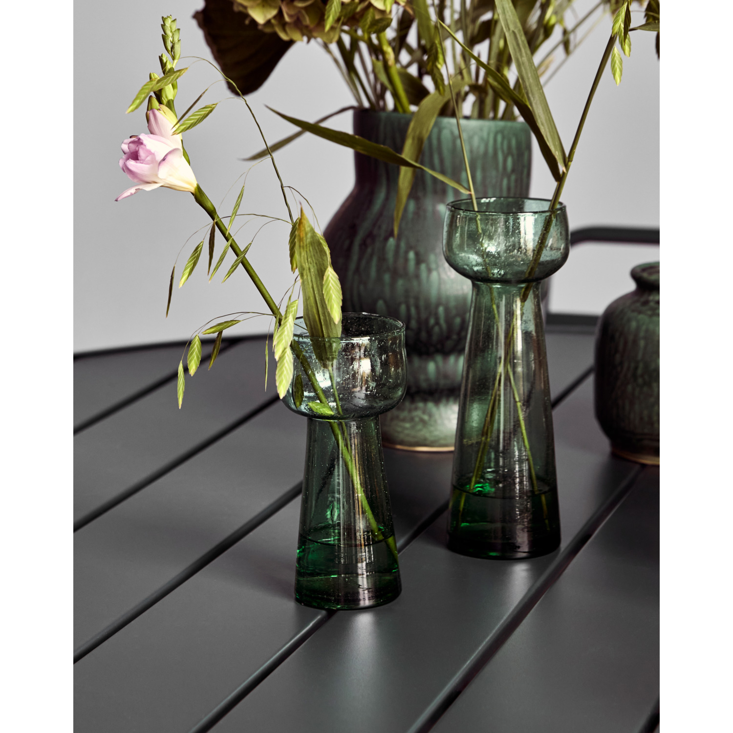 Hyazinthenglas Grün, Vase TUUR Höhe ca. 22,5 cm von House Doctor  