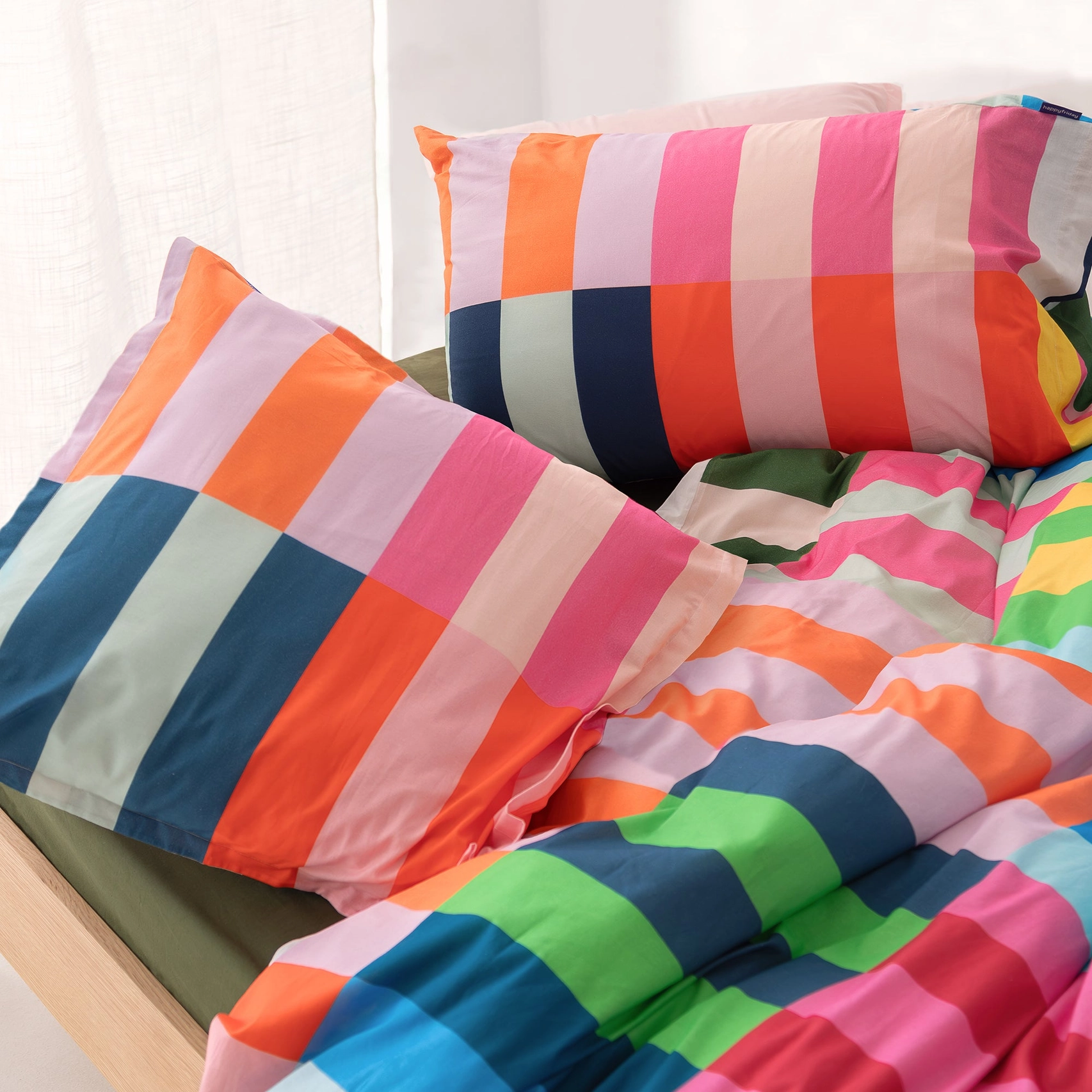 Kissenhülle Color Pop , Bunt, ca. 45 x 110 cm, 100% Baumwolle