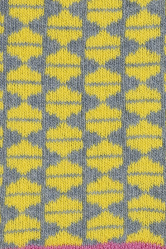 McKernan Handstulpen "CROSSING" EASY PEASY, ca. 27 x 8 cm, 100% Wolle, Pulswärmer