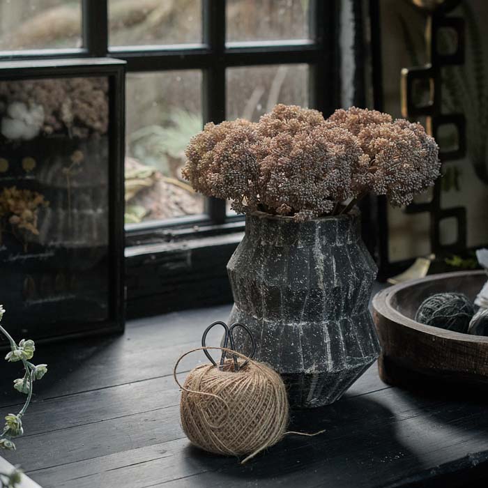 % Fetthenne  Deko, Länge  ca. 35 cm, Abigail Ahern Sedum Cloud, Kunstblume 