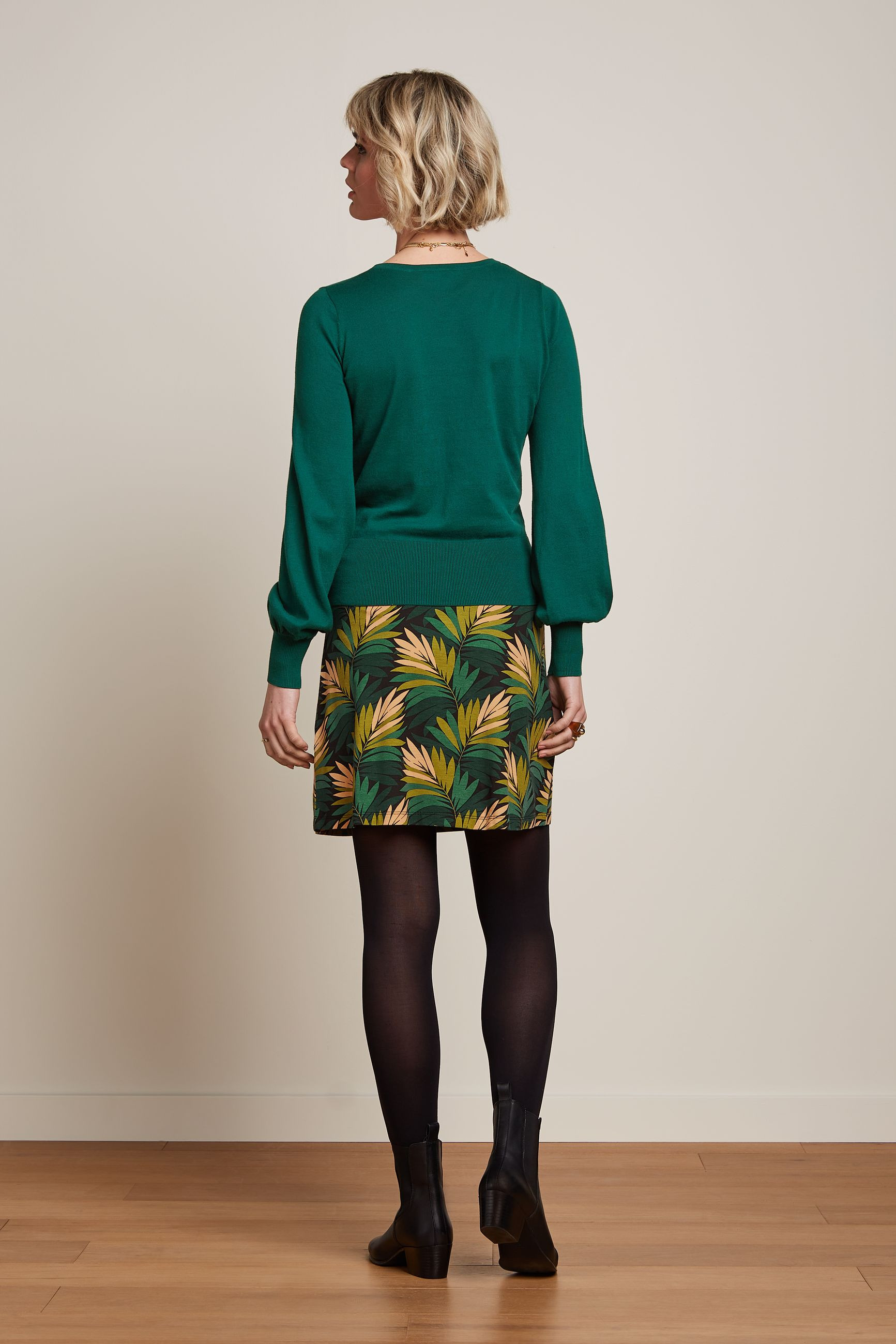 King Louie Border Skirt Ornette, Rock, Farbe: Pine Green King Louie Border Skirt Ornette, Rock, Farbe: Pine Green