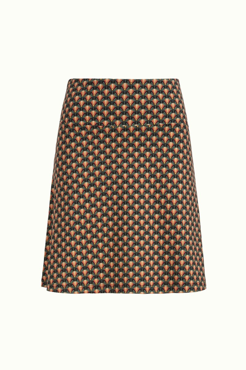 King Louie Border Skirt Rizzoli, Rock, Farbe: Tweed Orange King Louie Border Skirt Rizzoli, Rock, Farbe: Tweed Orange