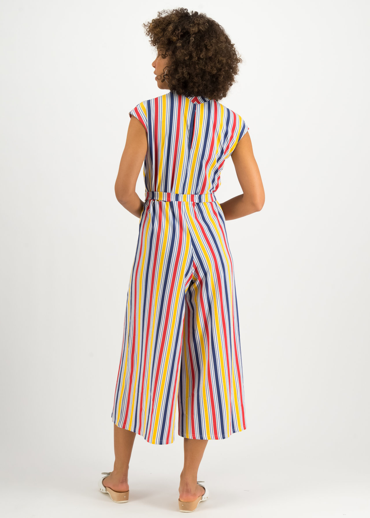 Blutsgeschwister Jumpsuit Hello Fritjes Culotte, strisce colorate Blutsgeschwister Jumpsuit Hello Fritjes Culotte, strisce colorate