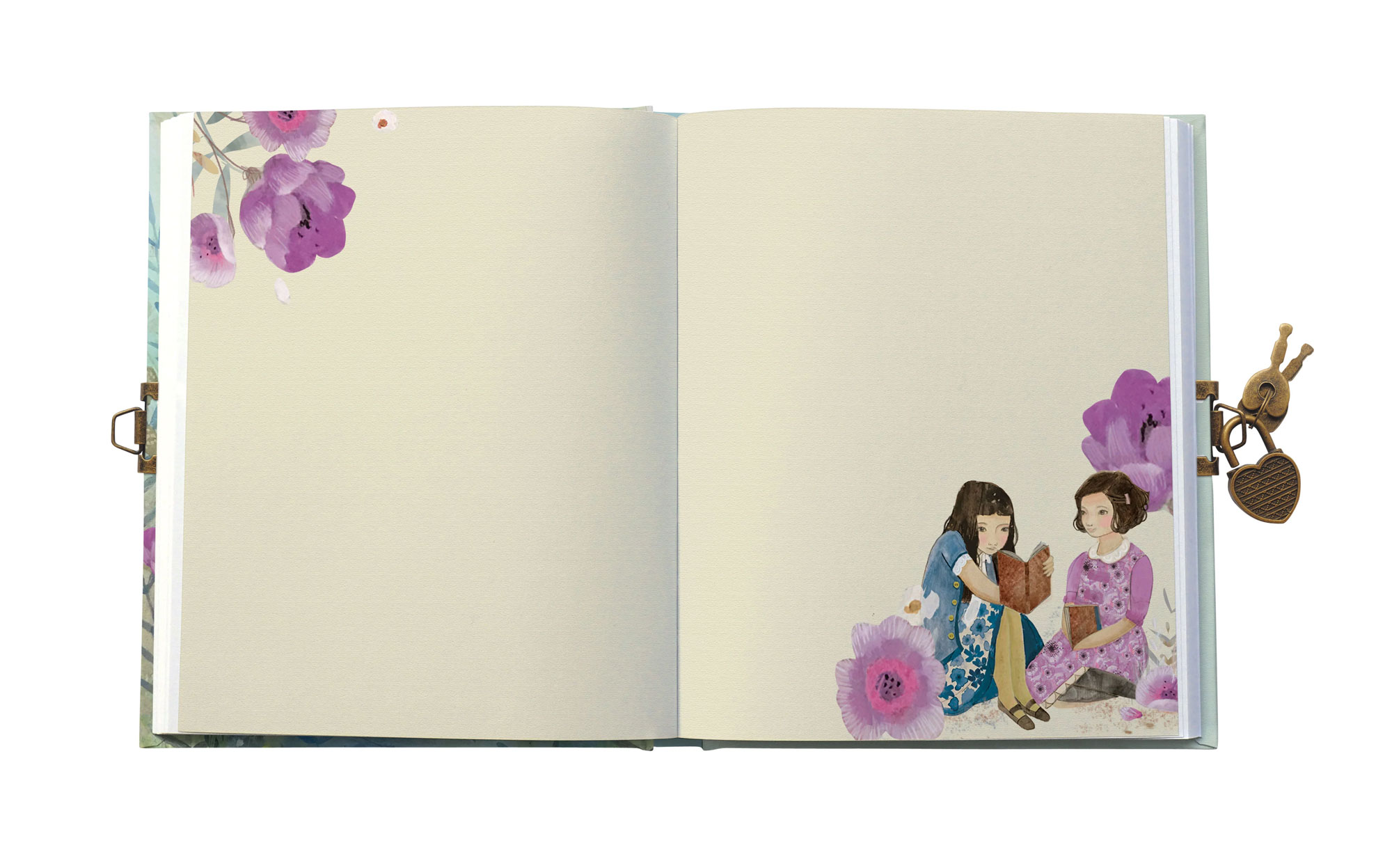 Roger la Borde Tagebuch/Notizbuch  abschließbar Daydreamers Lockable Notebook 