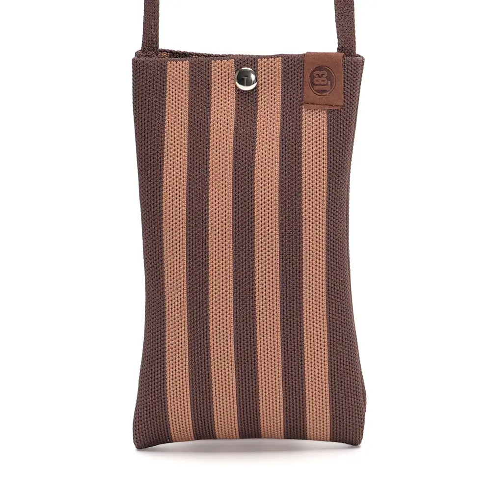 LOT83 Handytasche CHARLIE 30, Streifen Braun