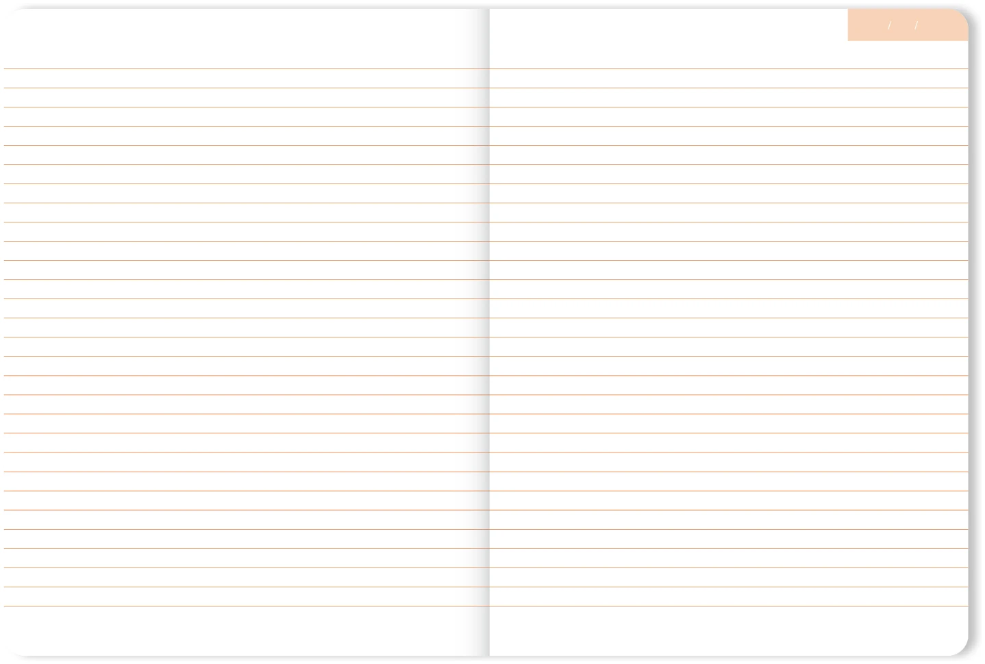 A-Journal Notizbuch Leinen, Notebook – Linen