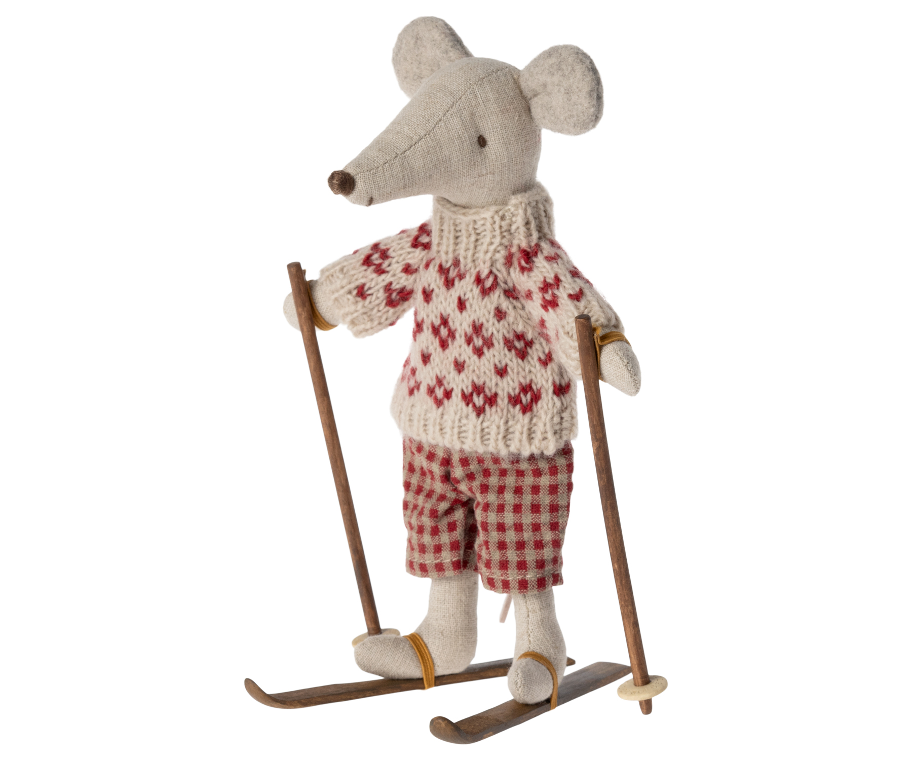 Maileg  Ski und Skistöcke, Mama & Papa Maus, ca. 10,5 cm