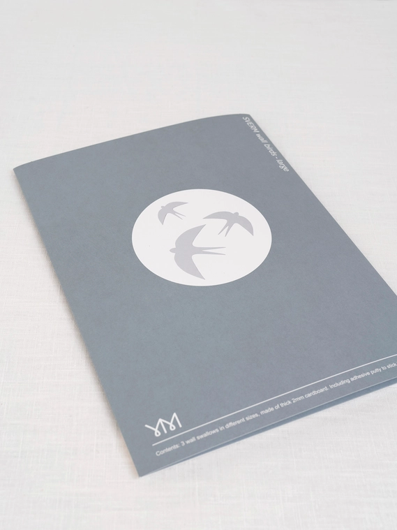 Jurianne Matter SVERM birds - large(3 birds), Bastelset, Vögel groß 3er Set 