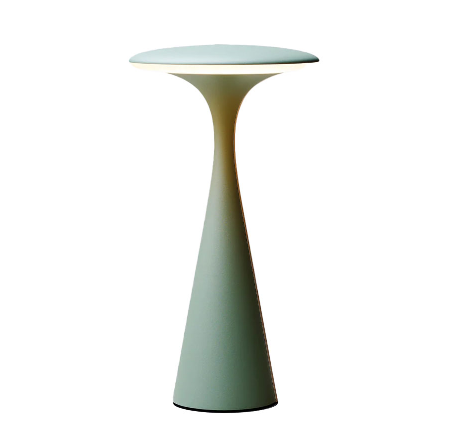 Tischleuchte Ufo, Sage, ufo table lamp - salbeigrün, Outdoor Lampe LED