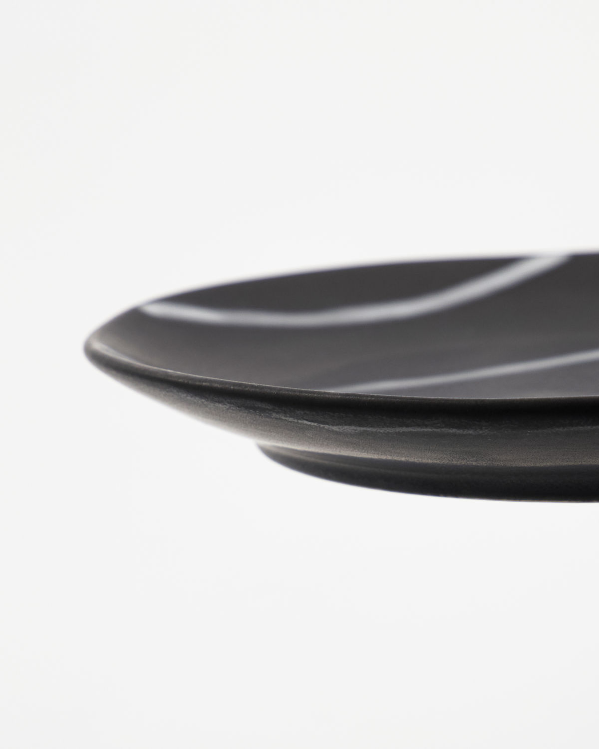 % House Doctor Teller LINE, Schwarz/Braun, D. ca. 19,5 cm  