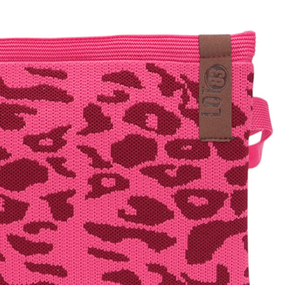 LOT83 Tasche Billie 136,  ca.  20 x 27 cm Leo Pink-Bordeaux