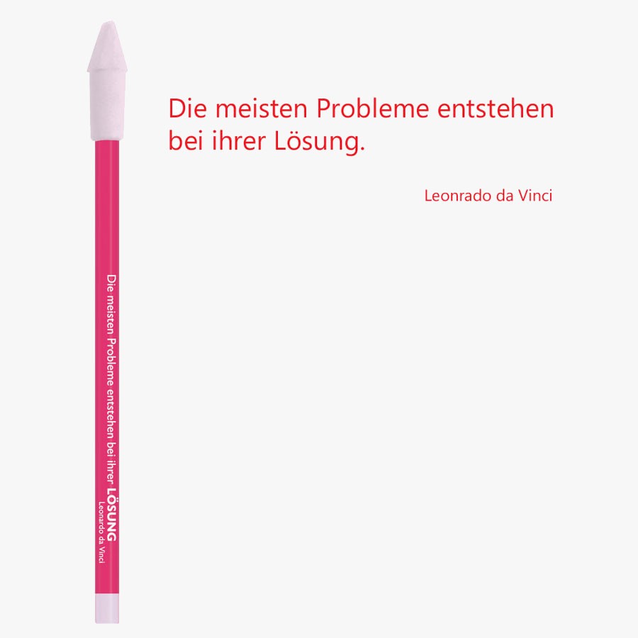 Bleistift Neonpink LÖSUNG von Cedon