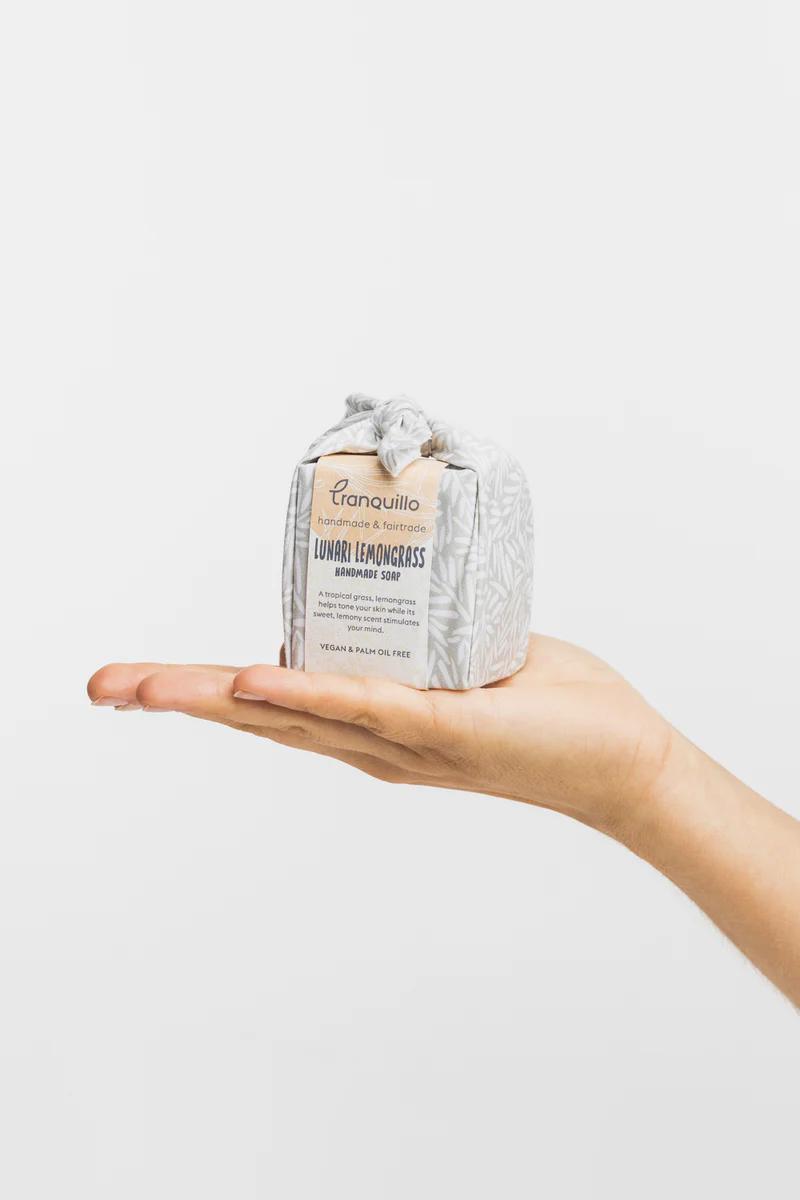 Seife LUNARI LEMONGRASS, 120 g, Fair Trade zertifiziert