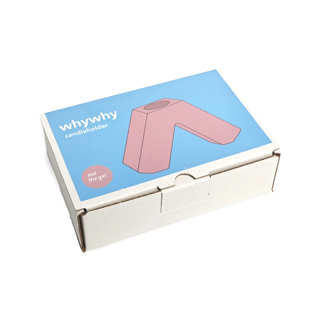 Kerzenhalter whywhy Powder Pink von not the girl who misses much