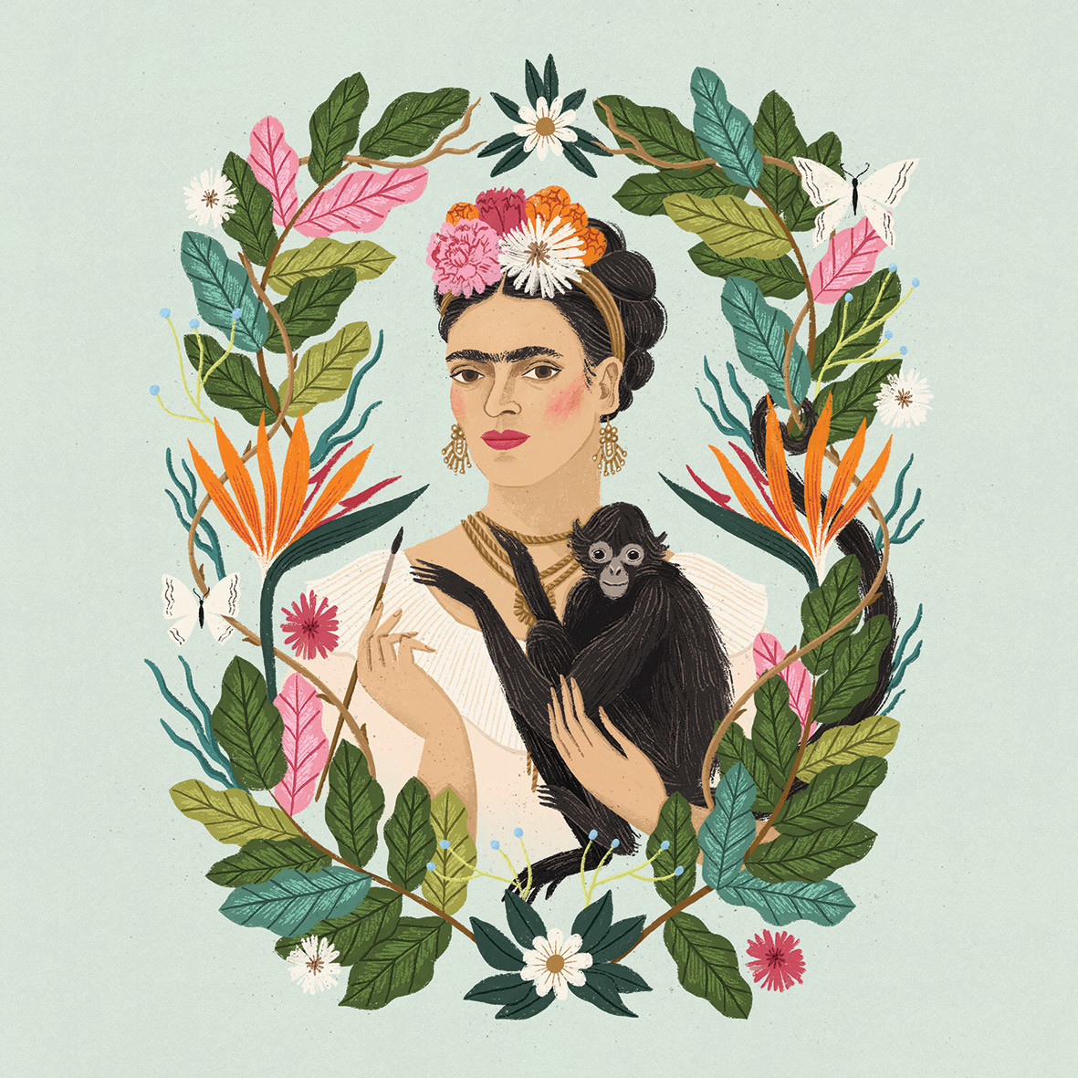 Papierservietten Frida & Friend , 33 x 33 cm   von PPD    