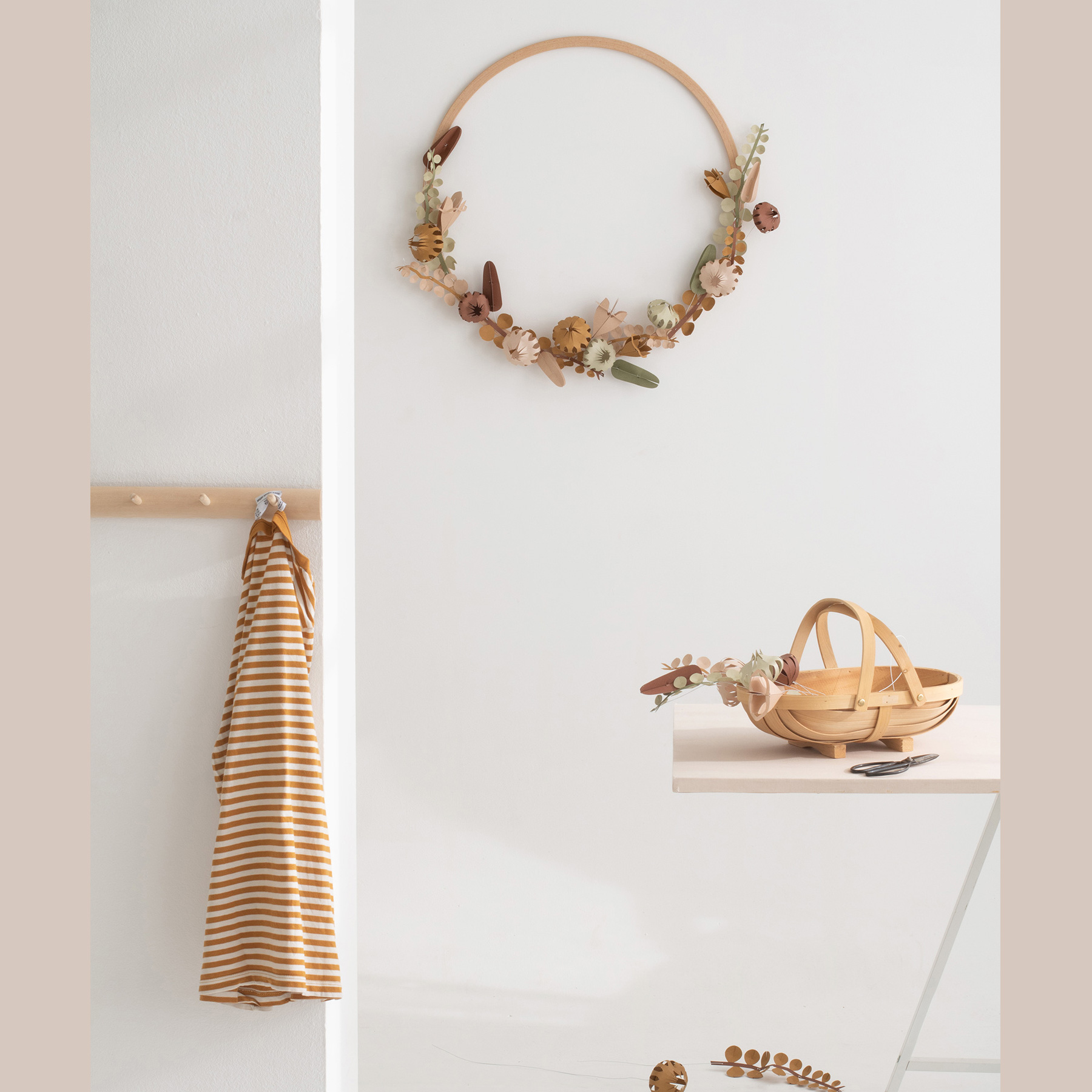 Jurianne Matter FIELD flowers – large , Bastelset , Papierblumen