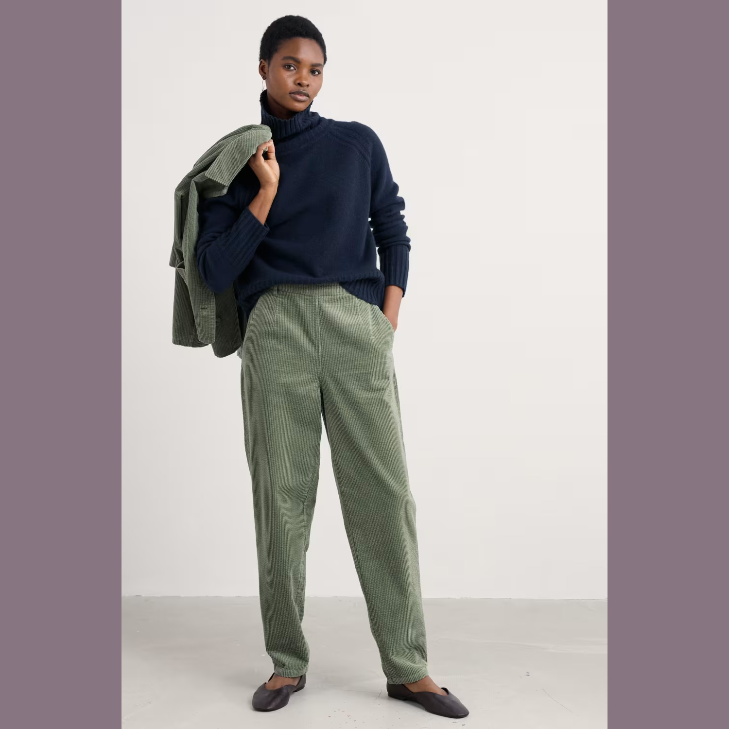 SEASALT CORNWALL Pullover Basset Cove Jumper Made With Merino Wool, Farbe: Maritime