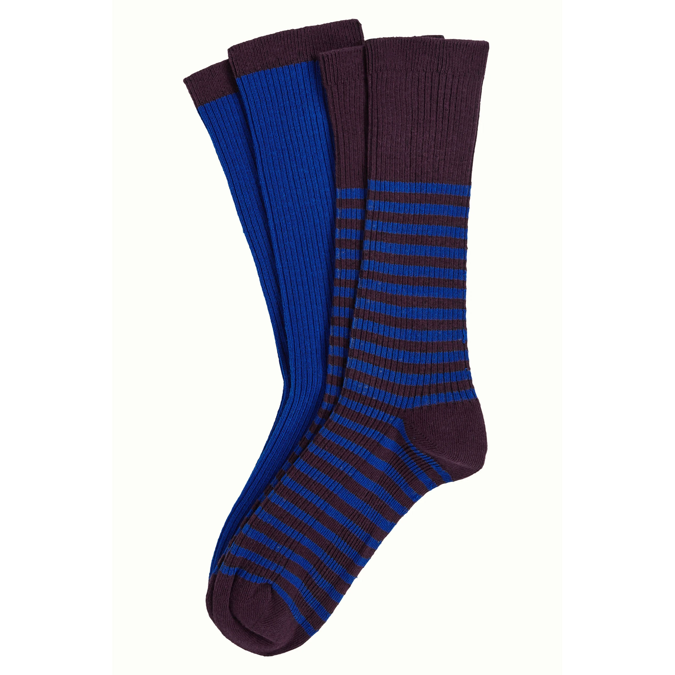 King Louie Socken STORME 2 er Pack, Farbe Fudge Brown