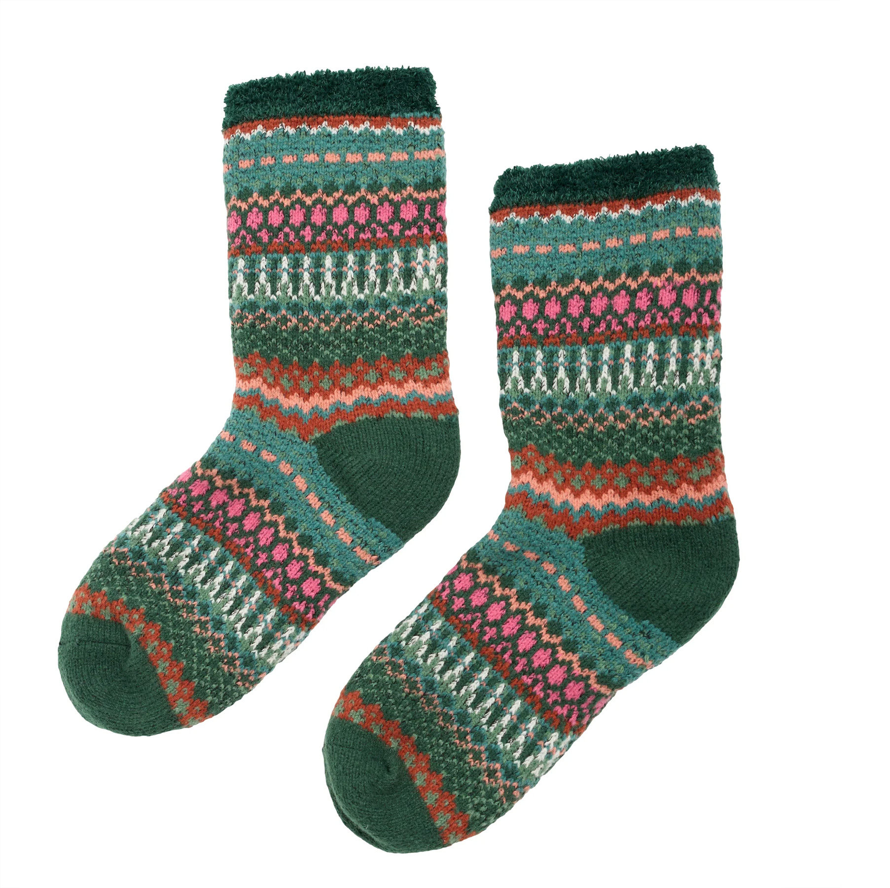 SEASALT CORNWALL Cabin Socks-Weaving Needle Dark Forage, Kuschelsocken, ONE SIZE ca. 38-40 