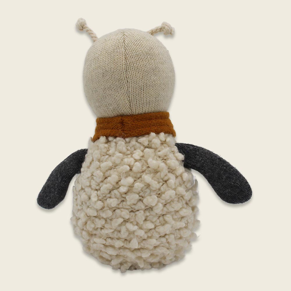 Marienkäfer “Glücksbringer” bouclé, creme/anthrazit von Ava & Yves , ca. 14 cm