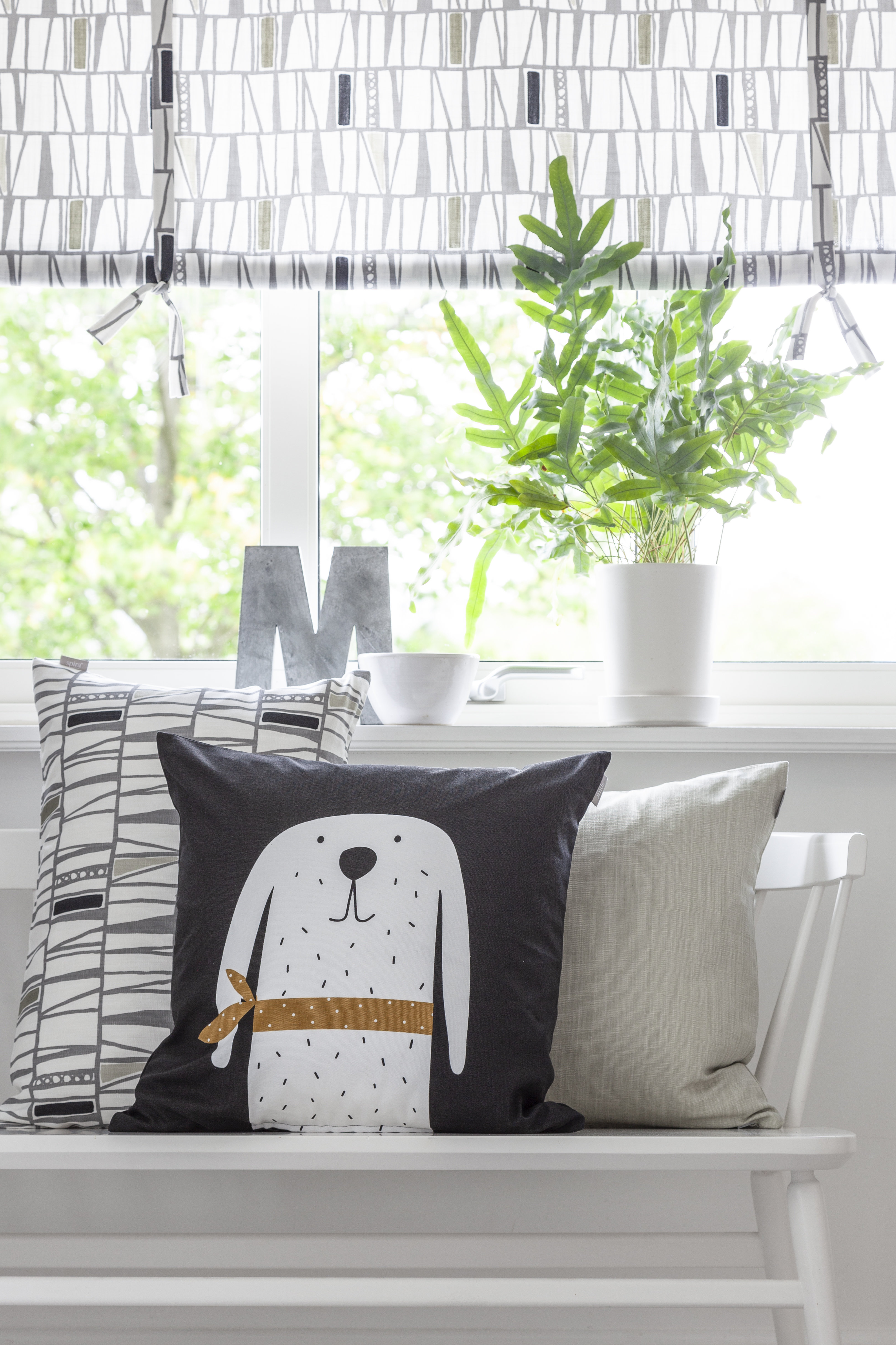 Spira of Sweden Kissenbezug  BOSSE / Hund ca. 50 x 50 cm