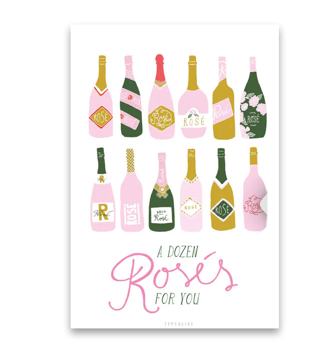 Typealive Postkarte "Roses For You "