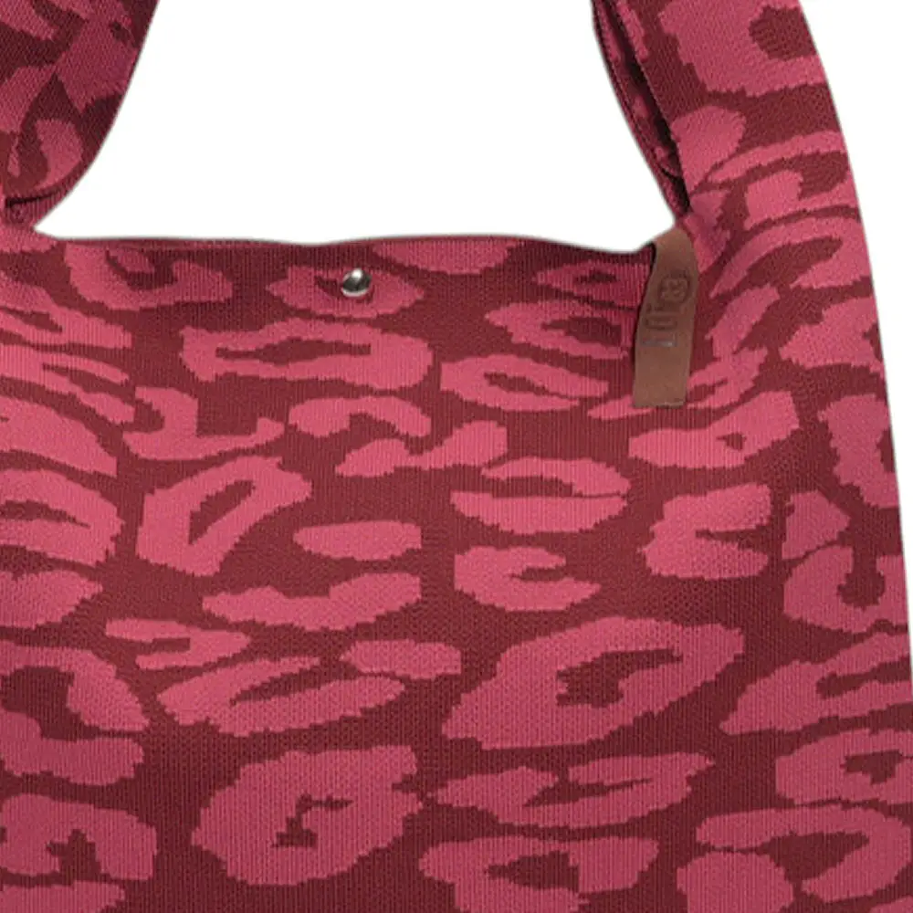 LOT83 Shopper Lois 178, LEO Bordeaux ca.  45 x 35 cm