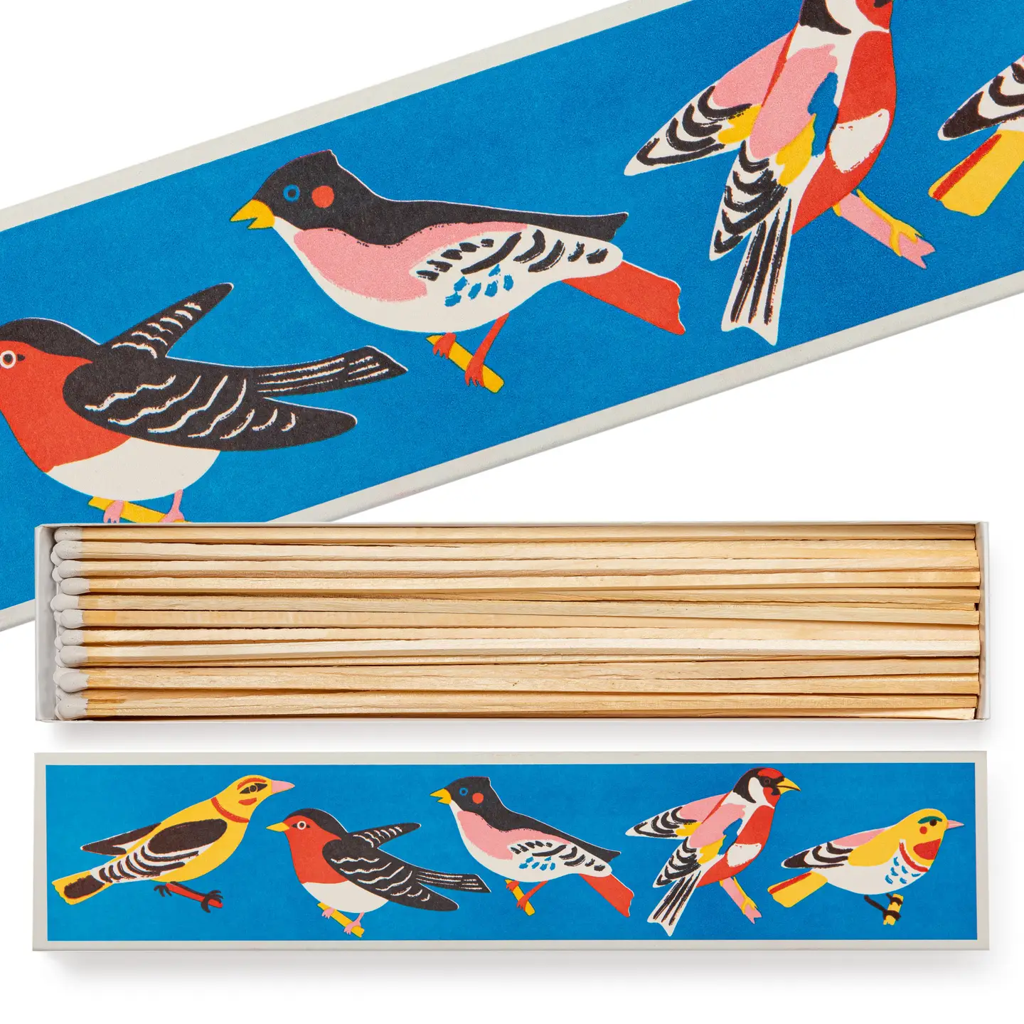 Archivist Gallery Lange Streichhölzer "Birdy" von Archivist Gallery , ca.6 x 29 cm, Vögel