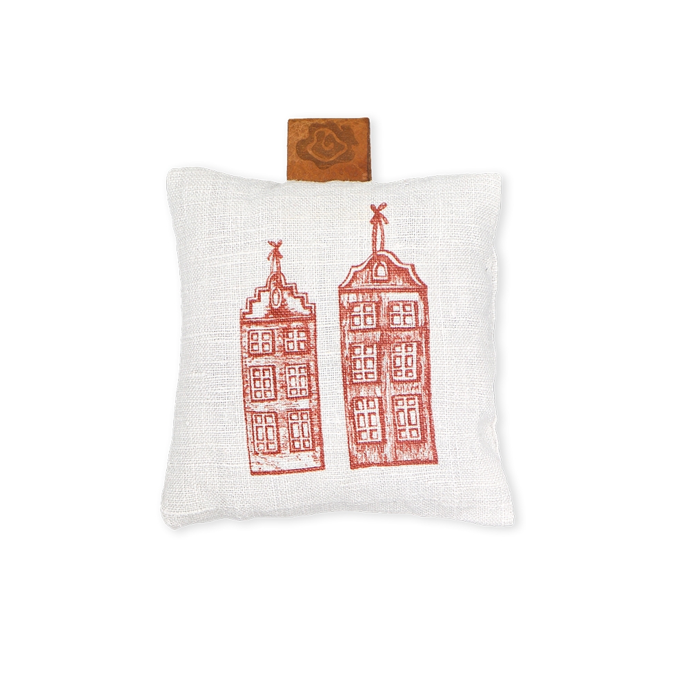 Dorothee Lehnen Duftkissen, X-mas Home/red, ca. 10 x 10 cm,Duft: Lavendel von Dorothee Lehnen   